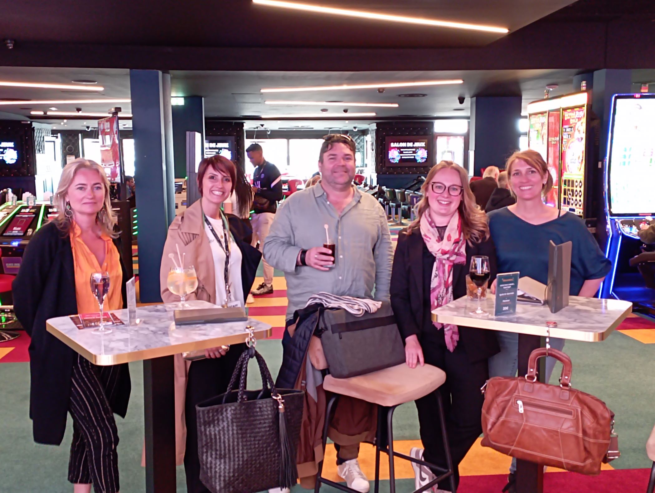 Moment convivial au Pasino